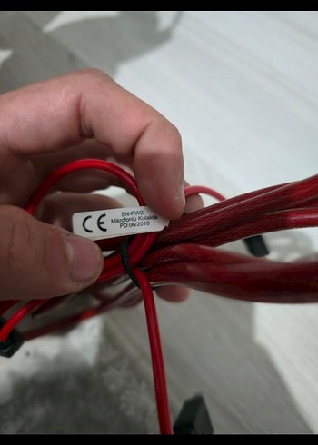 Kırmızı Rampage Oyuncu Kulaklığı - Görsel 3