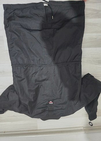 Düğmeli Siyah Uzun erkek Ceket - Görsel 4