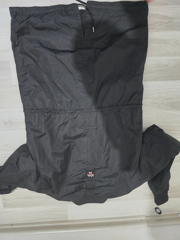 Düğmeli Siyah Uzun erkek Ceket - Görsel 4