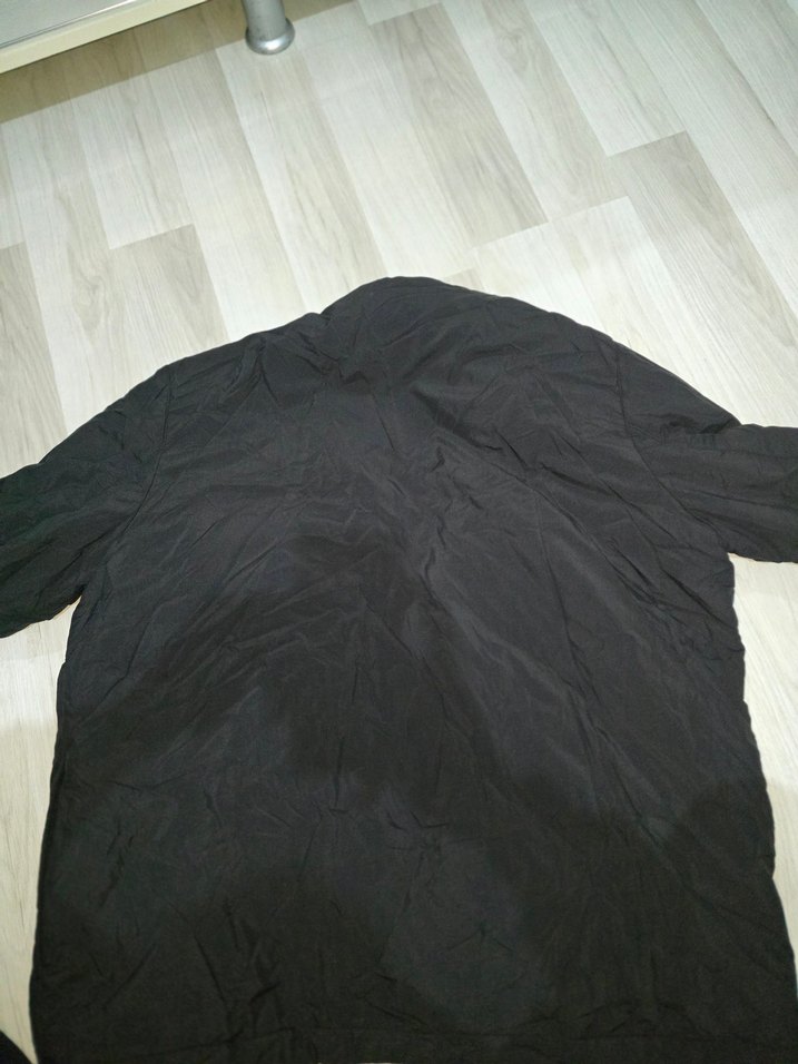 Düğmeli Siyah Erkek Midi Ceket - Görsel 4