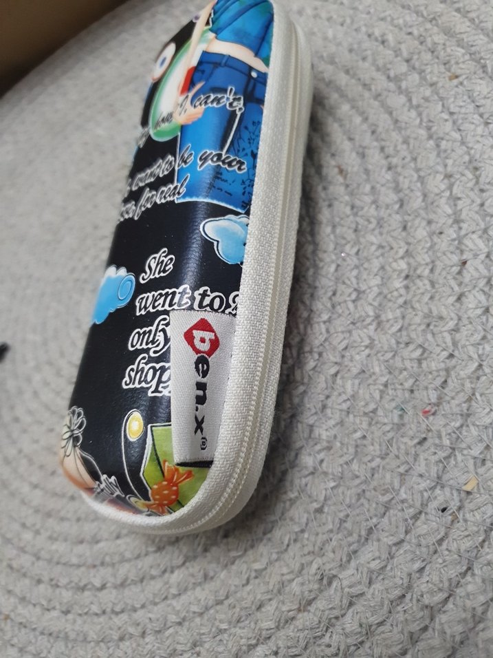 BEN.X MARKA Renkli Fermuarlı gözlük kabı - Görsel 2