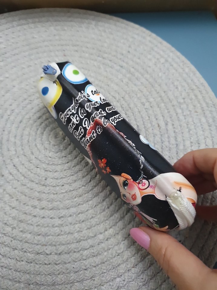 BEN.X MARKA Renkli Fermuarlı gözlük kabı - Görsel 4