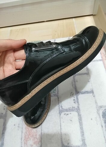 38 Beden siyah Renk Klasık ayakkabı