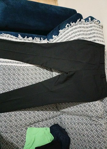 zara Siyah Kumaş Pantolon - Görsel 4