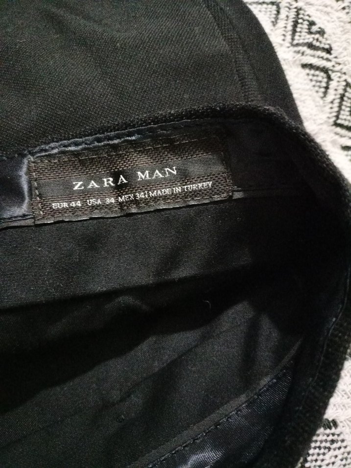 zara Siyah Kumaş Pantolon - Görsel 3