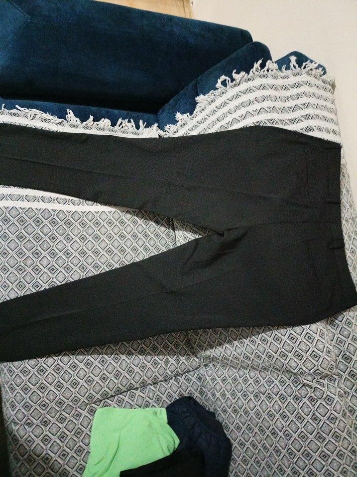 zara Siyah Kumaş Pantolon - Görsel 4