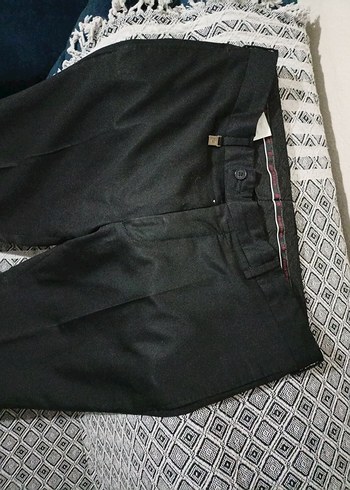 erkek Siyah Kumaş Pantolon - Görsel 2