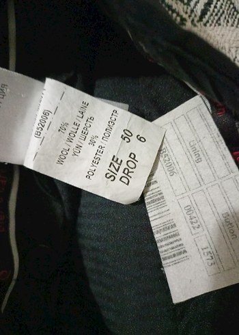 erkek Siyah Kumaş Pantolon - Görsel 3