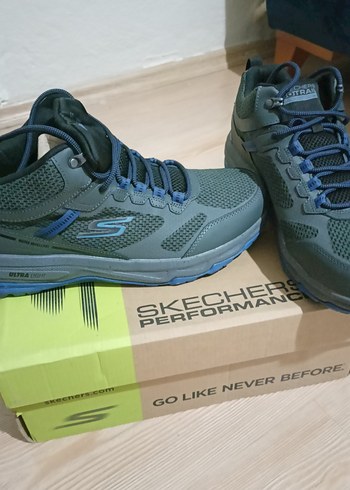 Skechers goitrail Gri Erkek bot Bağcıklı - Görsel 4