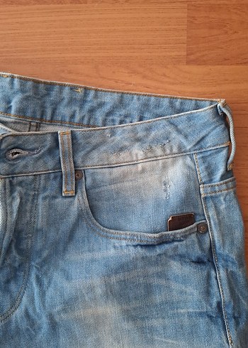 Diğer Mavi Denim Erkek Mini Şort
