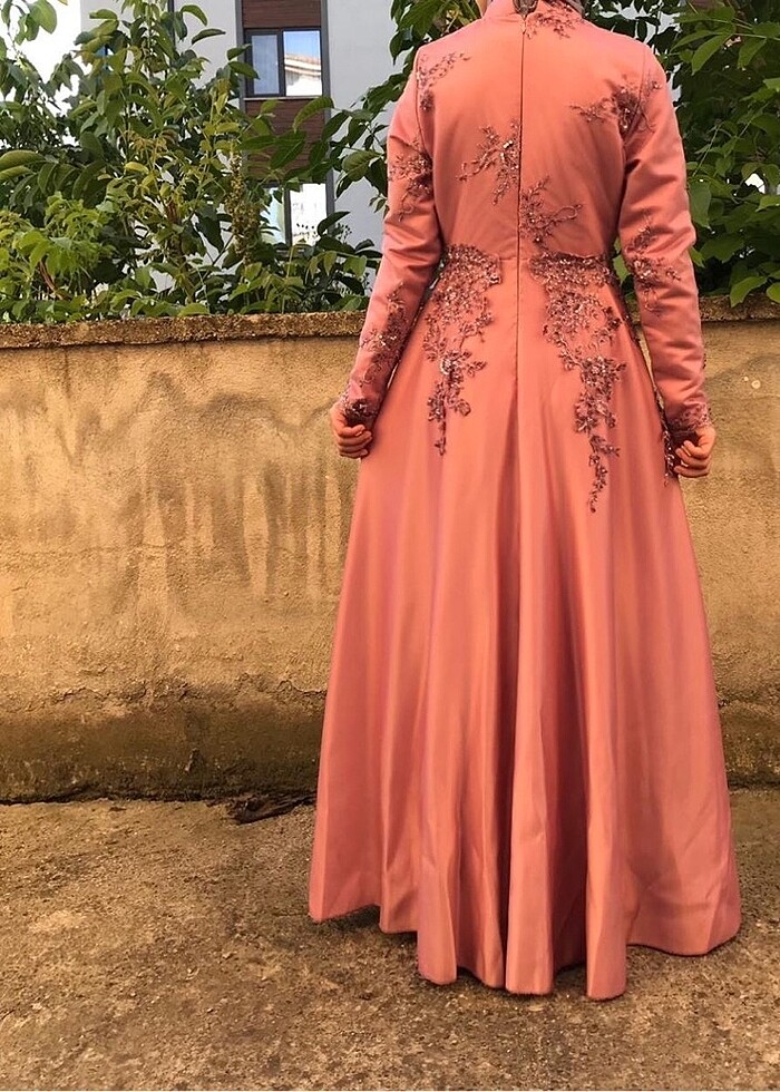 İşleme detaylı abiye - Görsel 3