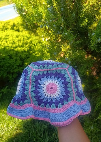 LC Waikiki Örgü motif Şapka