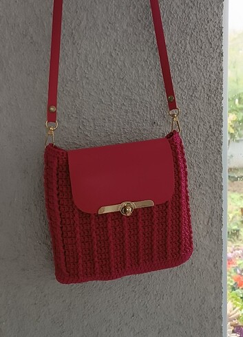 Zara Pembe makromeip çanta minibag