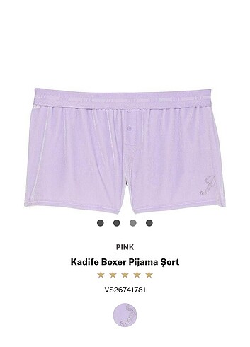 Victoria's Secret Pink Boxer Şort