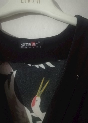 Siyah V Yaka Salaş Uzun tulum - Görsel 4