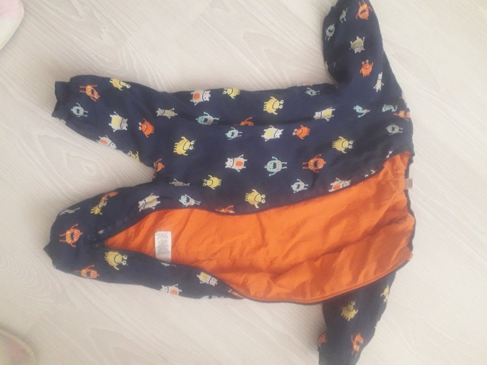 Renkli Desenli Bebek Erkek Tulumu - Görsel 2