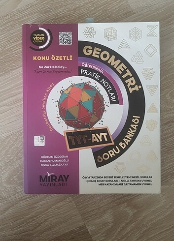 acil satılık Miray geometri soru bankası 