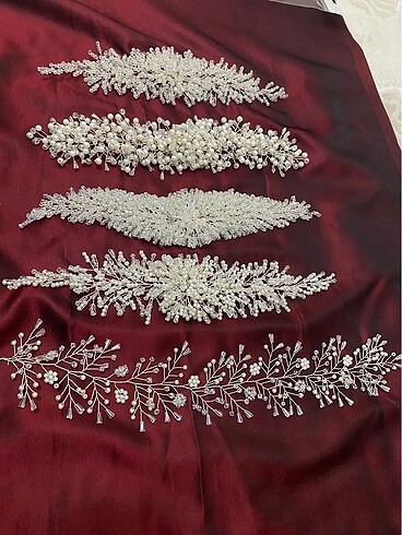 Tasarımcı taç saç aksüyarı tirban
