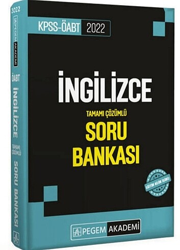 Kpss İngilizce soru Bankası fotokopi halinde 