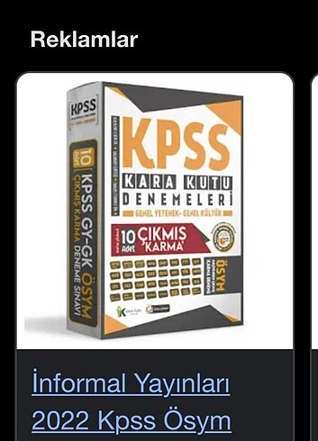 Kpss lisans 10 lu deneme fotokopi 