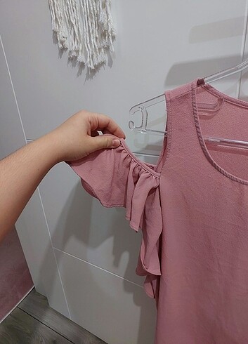 l Beden Yazlık kısa kollu bluz tişört