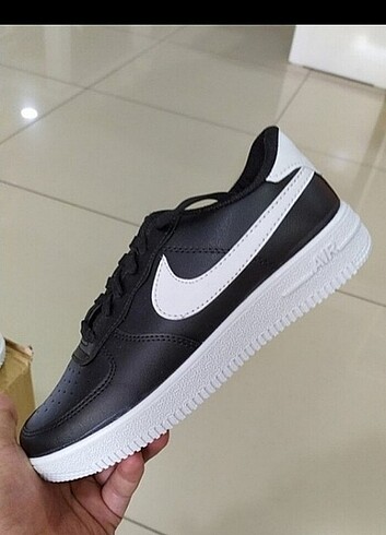 Nike Air Force siyah SPOR AYAKKABI 