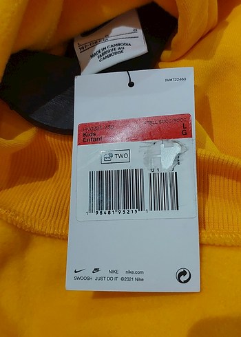 Sarı Kapüşonlu Erkek Sweatshirt - Görsel 3