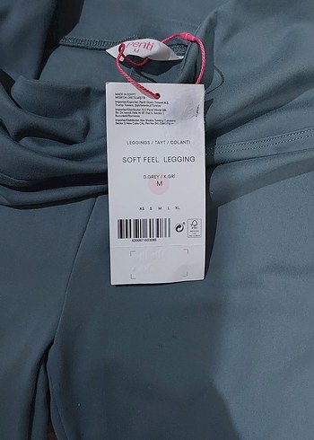 Mavi Streç Kadın Spor Tayt - Görsel 2