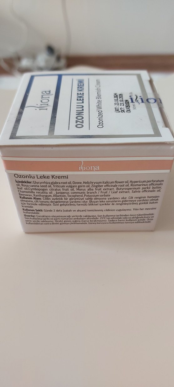 İliona Ozonlu Beyaz Leke Kremi 50 ml - Görsel 3