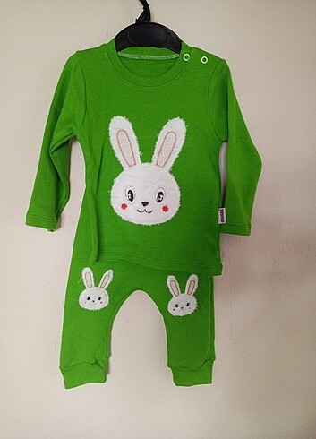 Tavşanlı Unisex Bebek Takımı