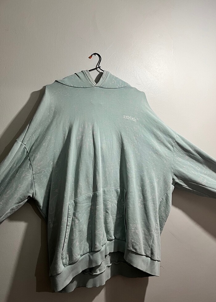 Bulut mavisi sweatahirt - Görsel 2