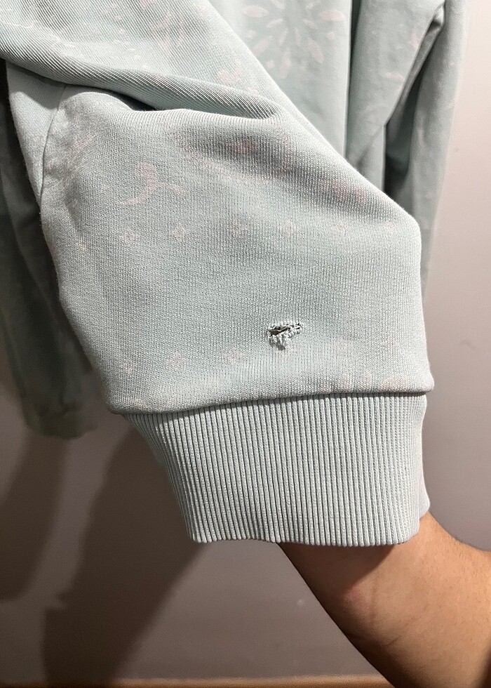 Bulut mavisi sweatahirt - Görsel 4