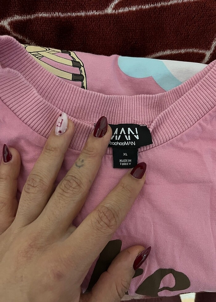 oversize tişört - Görsel 3