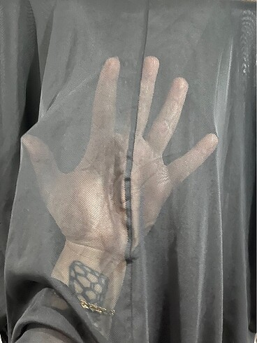 siyah üst file - Görsel 5