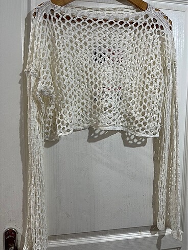 beyaz üst file - Görsel 2