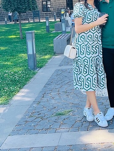 Zara Spor midi elbise