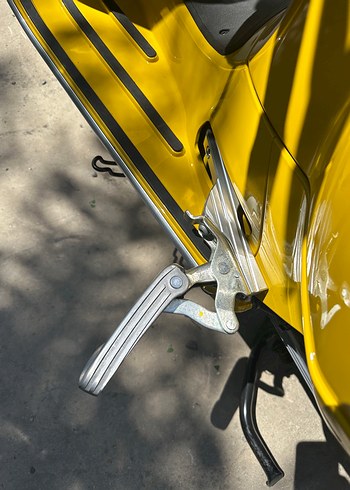 Vespa gts gtv artçı ayak uzatma - Görsel 2