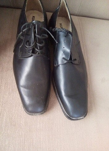 44 Beden siyah Renk siyah 45 numara resmi erkek kundura ayakkabı