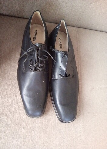 siyah 45 numara resmi erkek kundura ayakkabı