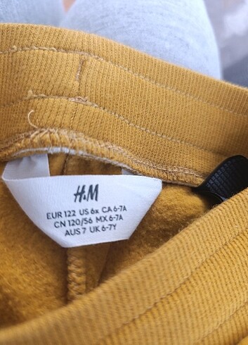 7 Yaş Beden camel Renk H&m eşofman alti