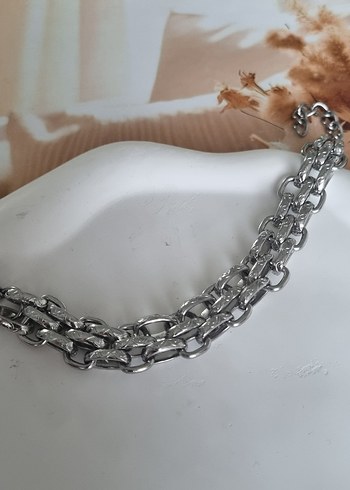 çelik kalın bileklik - Görsel 2