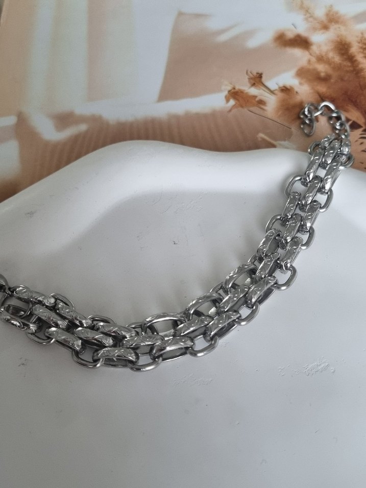 çelik kalın bileklik - Görsel 2