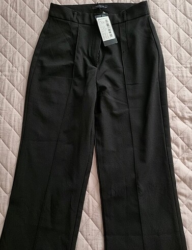 34 Beden siyah Renk Kumaş pantolon