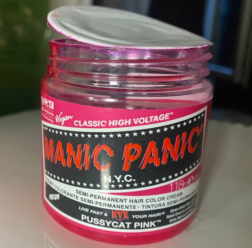 Manic Panic Pussycat Pink Yarı Kalıcı Saç Boyası 118 ml - Görsel 4