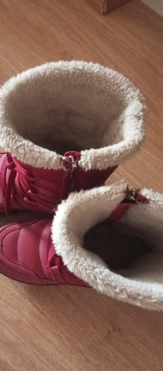 Kız Çocuk Kırmızı Kemerli Botlar - Görsel 4