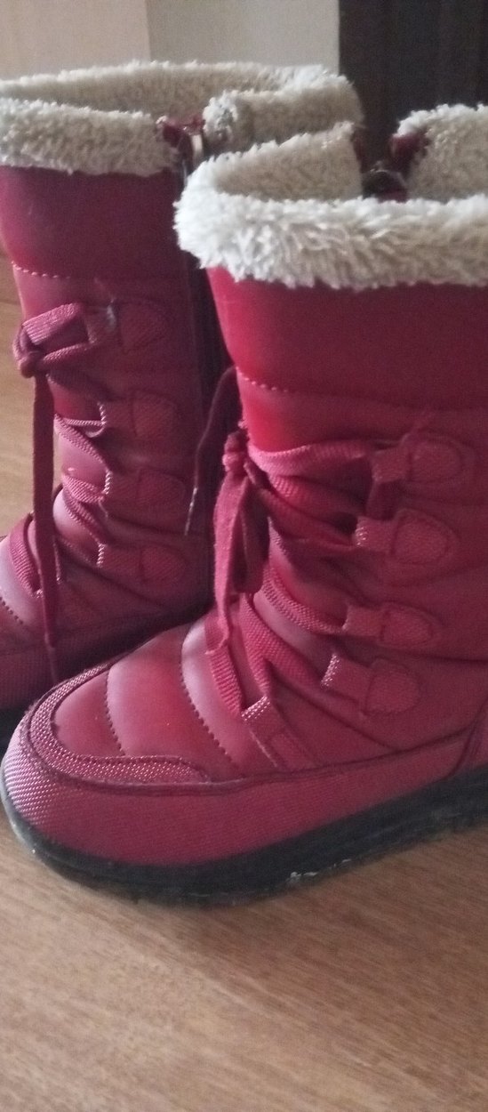 Kız Çocuk Kırmızı Kemerli Botlar - Görsel 2