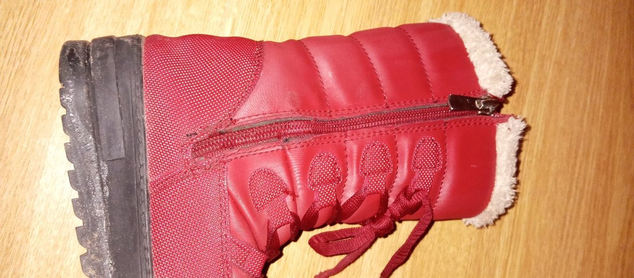 Kız Çocuk Kırmızı Kemerli Botlar - Görsel 5