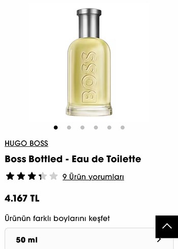 Boss Bottled Erkek Parfümü 50 ml EDT - Görsel 2