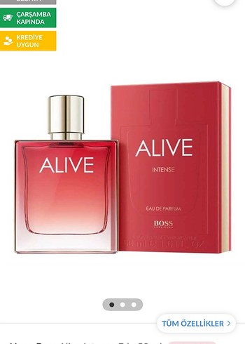 Hugo boss alive intense kadın parfüm - Görsel 2