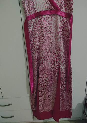 y2k vintage 00s it girl leopar elbise - Görsel 2